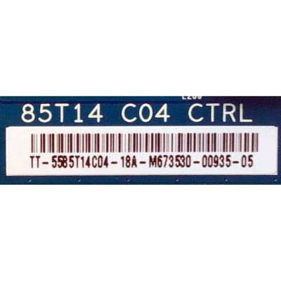 T-CON PARA TV SONY / NUMERO DE PARTE 55.85T14.C04 / 85T14 C04 CTRL / 5585T14C04 / E88441 / PANEL YSAF085CNU01 / MODELO XBR-85X81CH / XBR85X81CH - Imagen 2